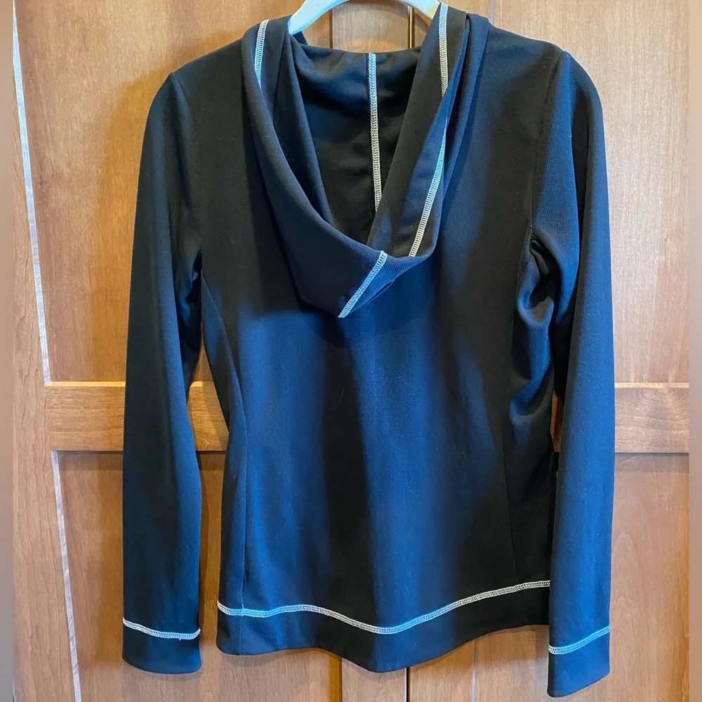 Black ALO Yoga Quarter Zip Sweatshirt